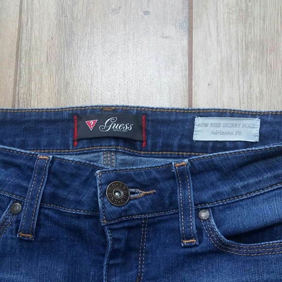 Guess Adrianna Fit Women's Bootcut Low Rise Sz 28 - Picture 4 of 8